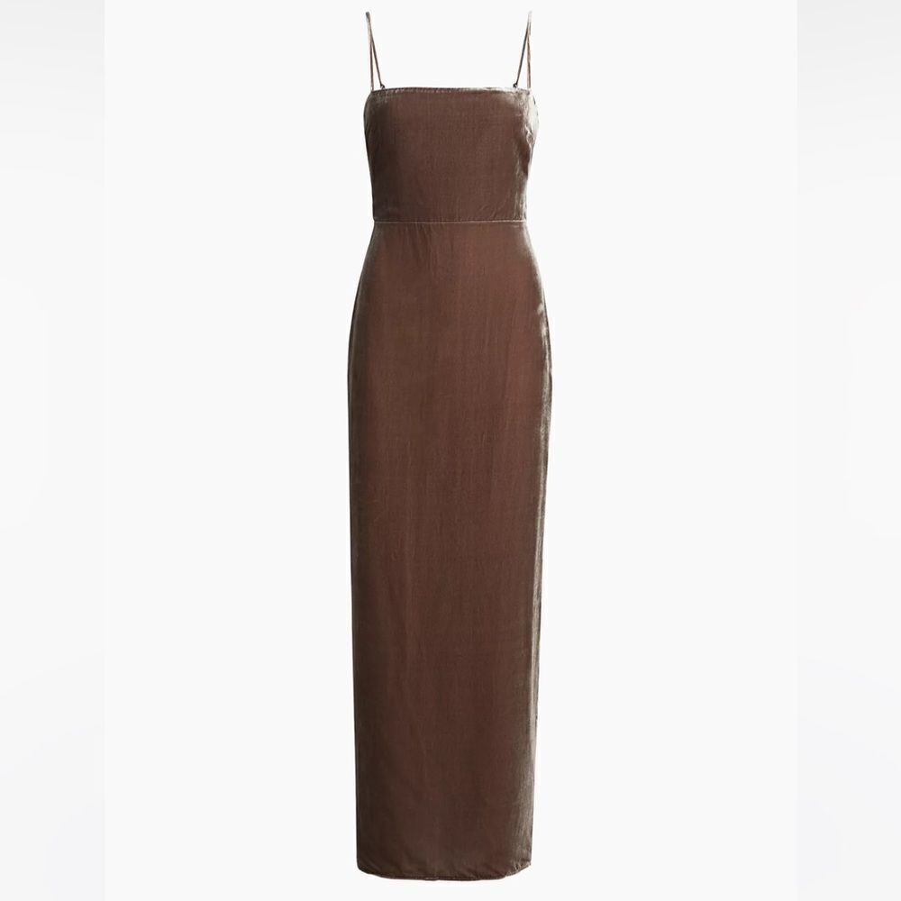 Reformation Frankie Velvet Dress NWT